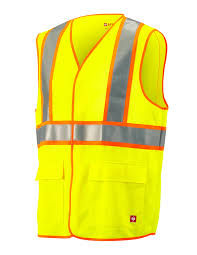 High-Visibility Neon Safety Vest